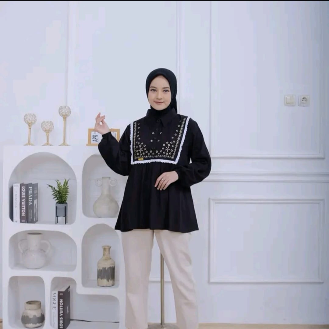 Kemeja Raya Kombi – Bordir Dada